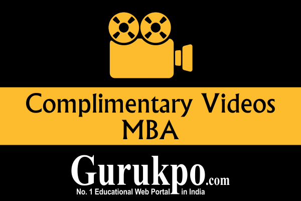 Complementary Videos (MBA)